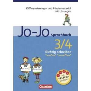 Jo Jo Sprachbuch   Allgemeine Ausgabe und Ausgabe N 3./4. Schuljahr 