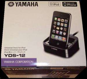 YDS 12 Dock for iphone ipod Yds12 Yds 12BL Fits Most Yamaha Receiver 