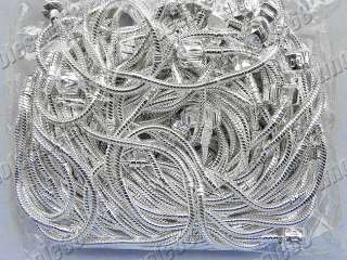 wholesale 30ps silver tone snake bracelet chains FREE  