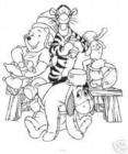 25 * Winnie Puuh   Pooh & seine F*Malvorlagen  Set 5