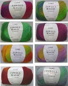 100 g Sockenwolle Jawoll Magic Lang Yarns Farbwahl  