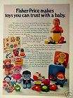 1979 Fisher Price Baby Blocks,Crib,Pla​ypen,Kids Toy AD