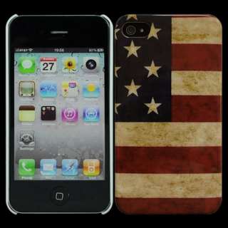New American Flag Hard Cover Case Skin for Apple iPhone 4 4G 4S  