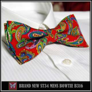 BRAND NEW* HARD TO FIND RARE PAISLEY MENS BOWTIE B316  