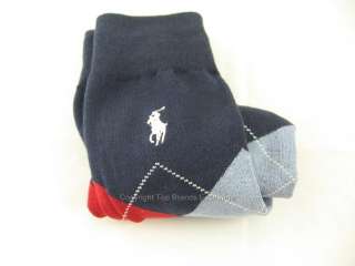   Ralph Lauren Pony Dress Socks Black, Navy, Blue, Brown, Gray  