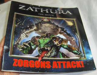 Zathura the Movie SC Book Zorgons Attack  2005 Columbia Pictures 