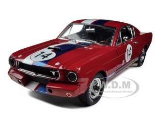 1966 SHELBY MUSTANG GT350R #14 1 OF 999 PRODUCED 1/18 by SHELBY 