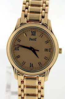 Piaget Contemporary Polo Yellow Gold 29mm Ladies Watch.  