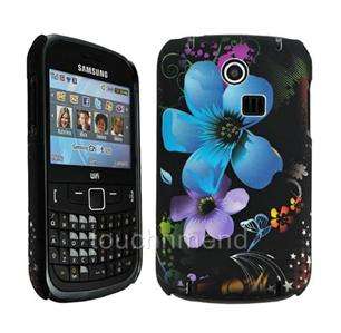 FLORAL HARD SHELL CASE COVER SKiN FOR SAMSUNG GT S3350 CH@T 335 
