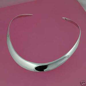 Sterling Silver 925 Torque Collar Choker Necklace Boxed  