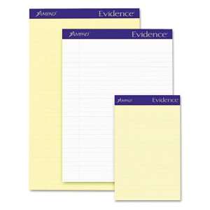  Ampad  Evidence Recycled Pads, Wide Rule, Ltr, WE, 12 50 