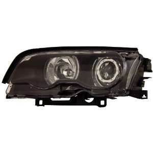 Anzo USA 121013 BMW Projector with Halo Black Headlight Assembly 