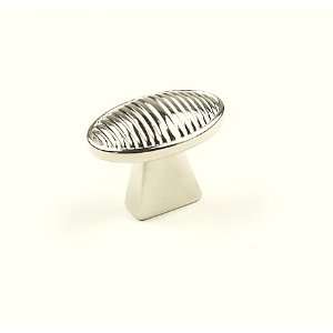   Athena 1 1/2 Die Cast Zinc Oval Knob from the Athena Collection 22