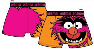 Mens Muppets Animal Cartoon Character Novelty Cotton boxer shorts 
