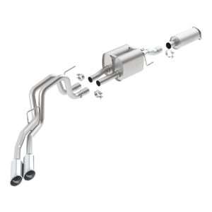  Borla 140404 Stainless Steel Touring Cat Back Exhaust 