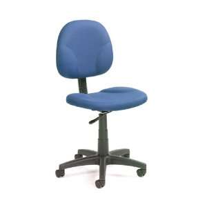  Blue Boss Office Products Mid Back Ergonomic Task Chair 