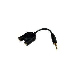  Cables Unlimited Pro A/V Series 3.5mm Stereo Splitter 