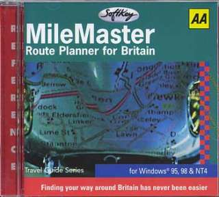 AA MileMaster Route Planner Planning UK GB   NEW PC  