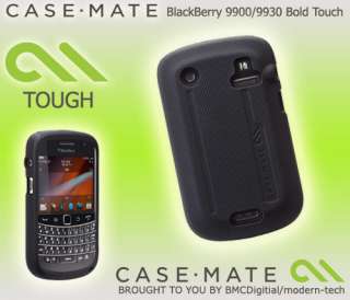 NEW CASE MATE BLACK TOUGH CASE FOR BLACKBERRY 9900 BOLD 0846127044806 