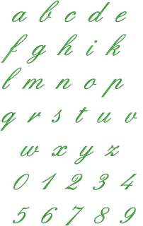   English Fonts Machine Embroidery Designs CD 4x4 FONT