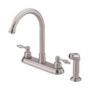  Danze D413655SS Sheridan Two Handle Kitchen Faucet with 