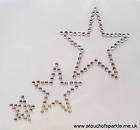 rhinestone diamante motif stars x 5 £ 1 40 free