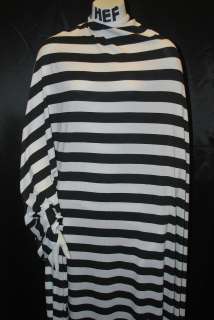 Strech Rayon Jersey Knit Fabric Eco Friendly Yarn Dyed Stripes 1 