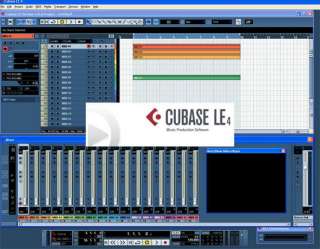 Cubase LE 4 Software Package & MIDI Sequencing Book  
