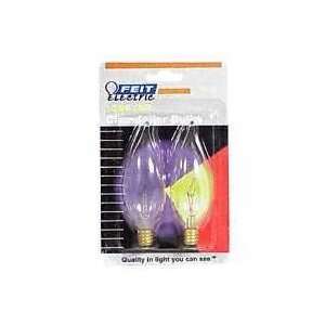  Feit Elictric BP15CFC 2 Count 15 Watt Clear Flame Tip 