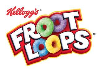 Kelloggs Froot Loops Marshmallow Cereal 357g Box   American Fruit Loop 