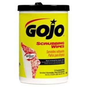  Gojo Scrubbing Wipes, 72 Count Canister Case Pack 6 Arts 
