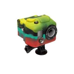  Rasta Hooded Silicone Cover for GoPro HD