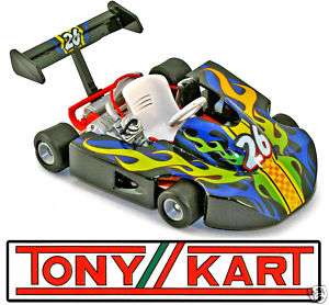 TONY KART X Concepts Last Series Tech Kart #26 blk NIB  