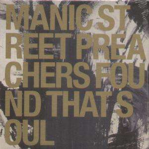 MANIC STREET PREACHERS found that soul CD 1 track promo in special 