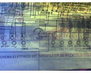 Schema elettrico tester ice 680 r a Siracusa    Annunci