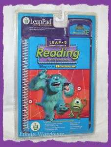 LeapFrog Leappad MONSTERS INC Reading Grade 1 3 New  