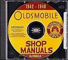 Oldsmobile CD Repair Shop Manual 1942 1946 1947 1948 Ol