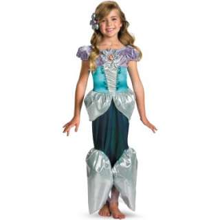   Costumes Disney Princess   Ariel Lame Deluxe Toddler / Child Costume