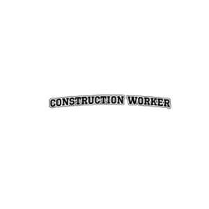  Construction Worker Profession Career Car Truck Vehicle Bumper 