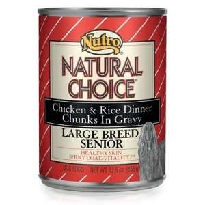  Nutro Nutro Natural Choice Senior Large Breed Dog 12/12 