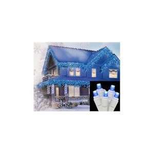   Wide Angle Icicle Christmas Lights   White Wi Patio, Lawn & Garden