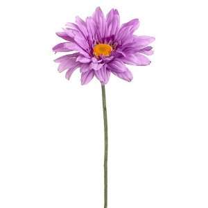 12 Lavender Purple Gerbera Daisy Flower Artificial Floral Craft Sprays 