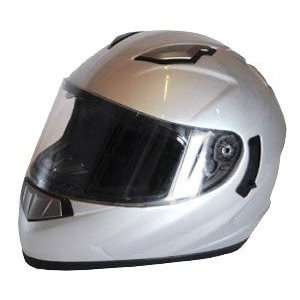  Zox Armada R SVS Silver Inner Shield Full Face Helmet 
