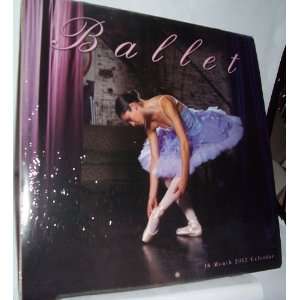 2012 12 Month Wall Calendar   Ballet 