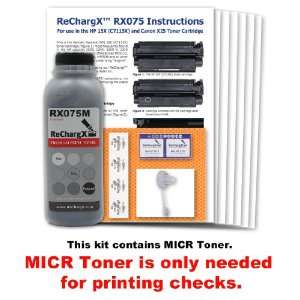  Canon LBP 1210 MICR Toner Refill Kit   Only needed if you 