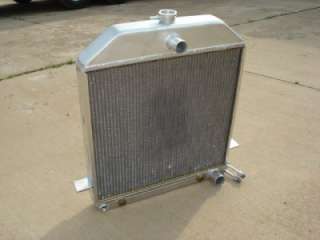 1939 1940 Ford Griffin Aluminum Radiator With A/C  