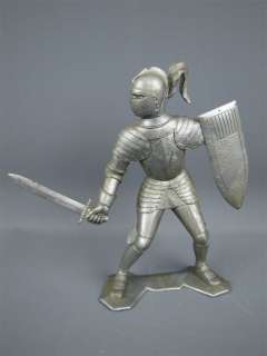 Vintage 1964 Louis MARX Knight w/ Armor Plastic Toy  