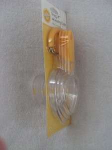 Wilton Scoop it Measuring Cups Snap on rings Yellow New  