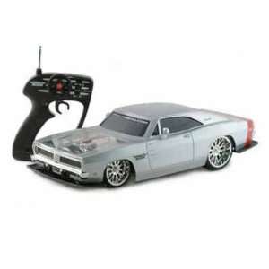  1969 Dodge Charger R/T 1/10 R/C Car Remote Control SILVER 