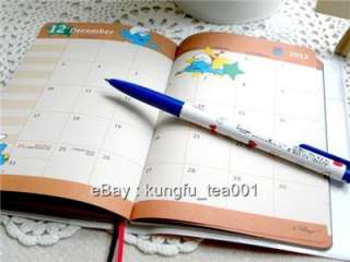 2012 The Smurfs Schedule Weekly Monthly Planner Organzier Diary Book 